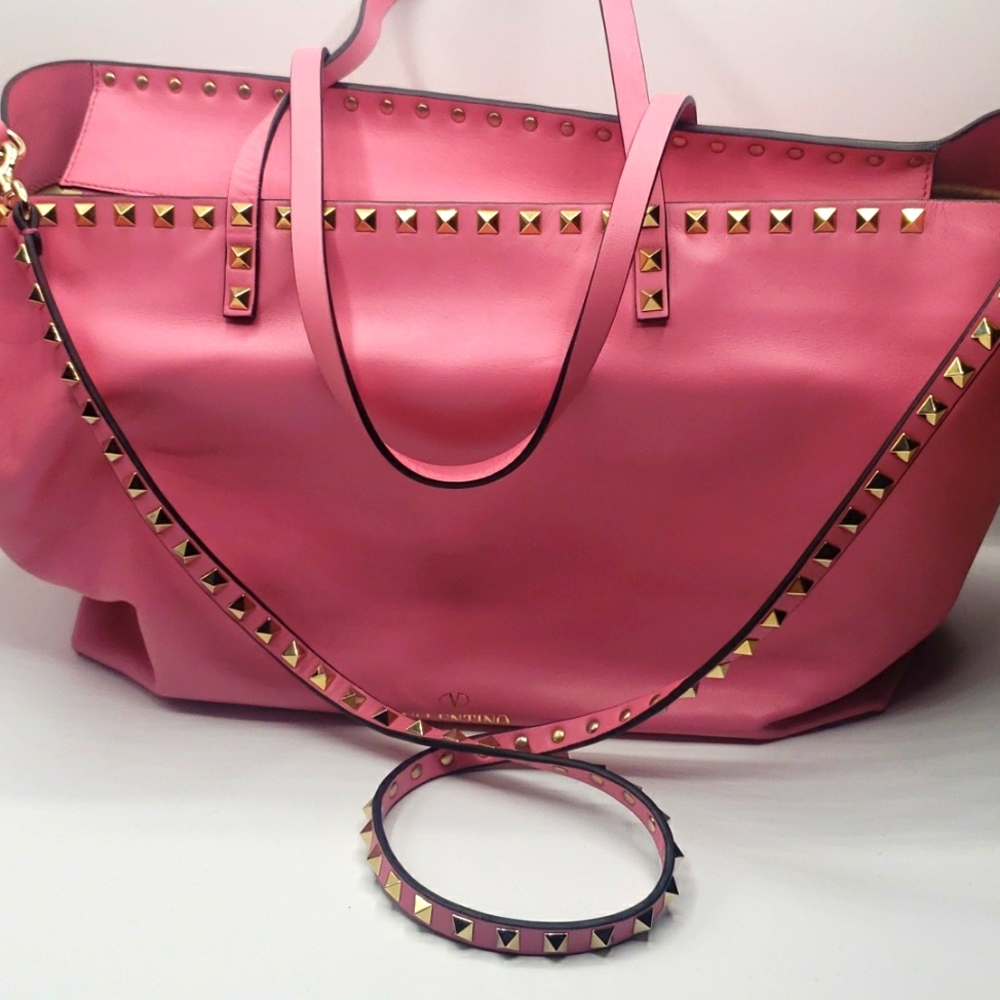 VALENTINO BAG SIZE LARGE COLOR PINK 100% AUTHENTIC